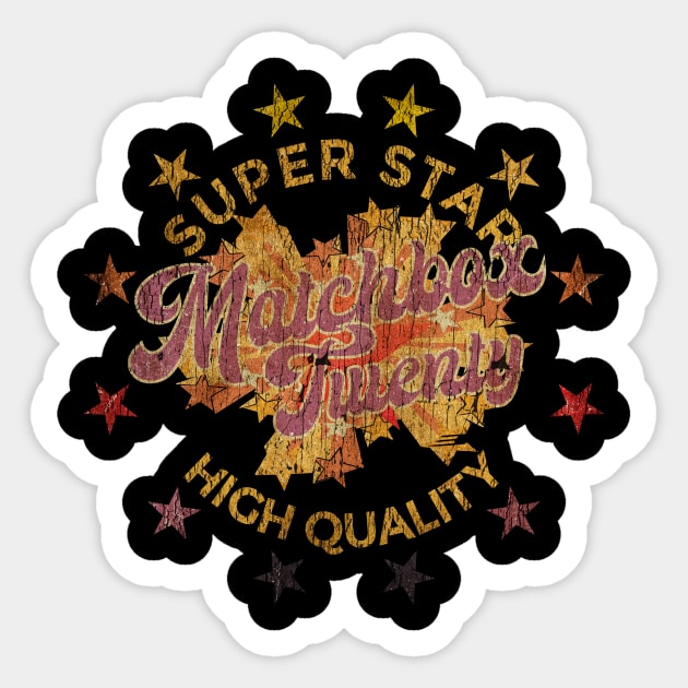 SUPER STAR - Matchbox Twenty Sticker by Superstarmarket